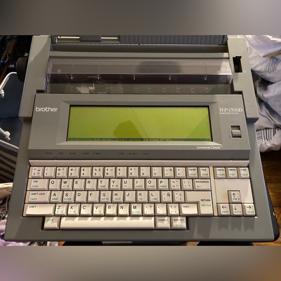 Brother Other Brother Wp50d Word Processor Electric Typewriter W